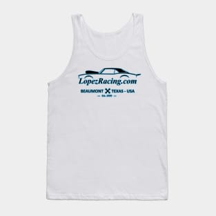 2021 LopezRacing.com Light Background Logo Tank Top